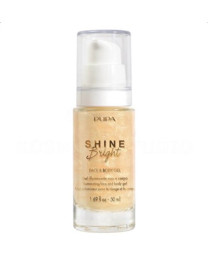 Pupa Milano - Shine Bright Face & Body gel - 50ml Pupa Milano - Shine Bright Face & Body gel - 50ml